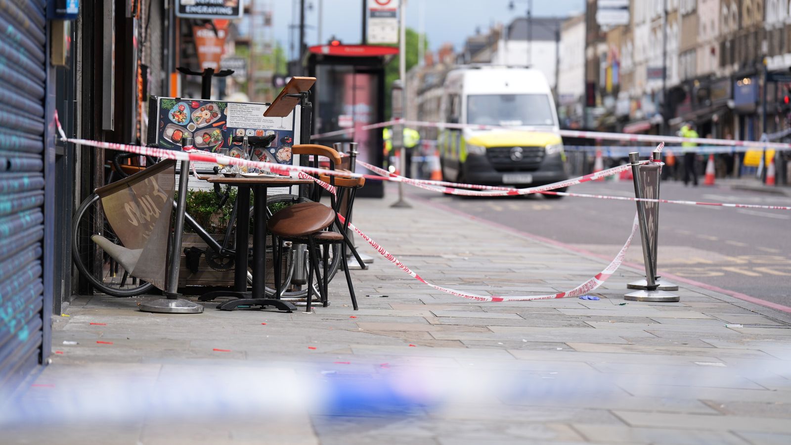 Hackney: Child among four people shot in 'drive-by' shooting near east London restaurant