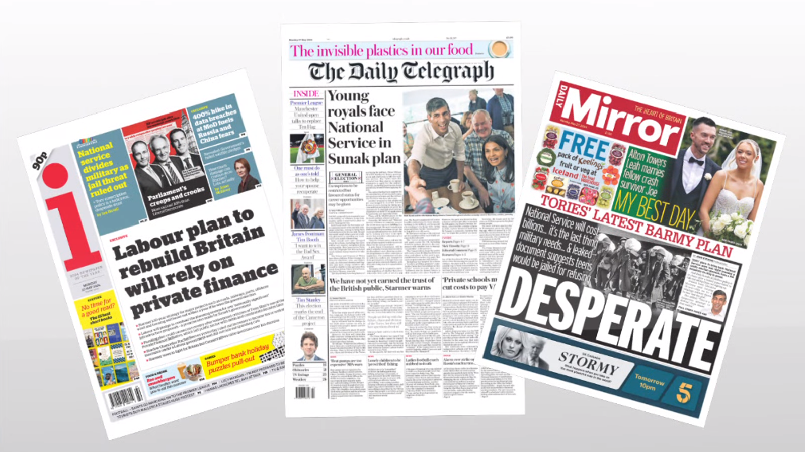 Press Preview: Monday's front pages | News UK Video News | Sky News