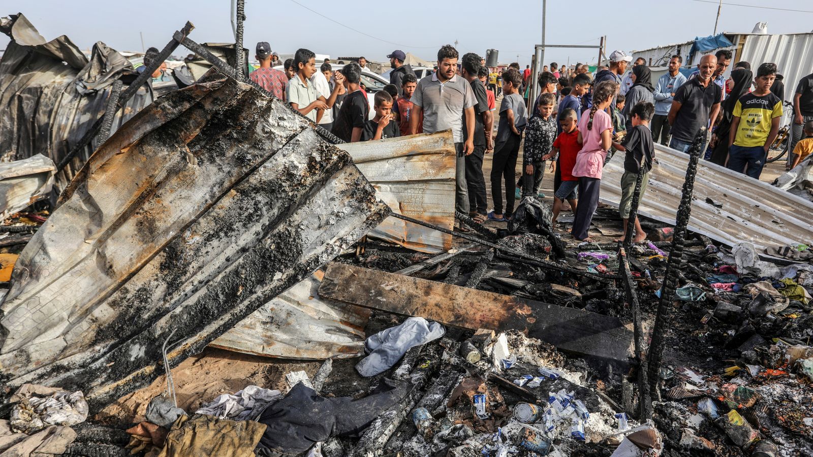 Rafah is 'hell on Earth', warns UN agency head, as Netanyahu claims airstrike was a 'tragic mistake'