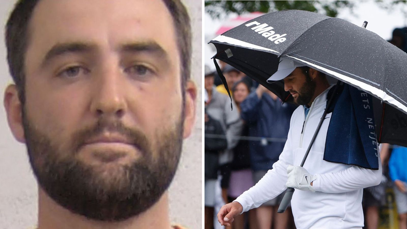 Scottie Scheffler: World number one golfer plays major tournament hours after being handcuffed and charged by police