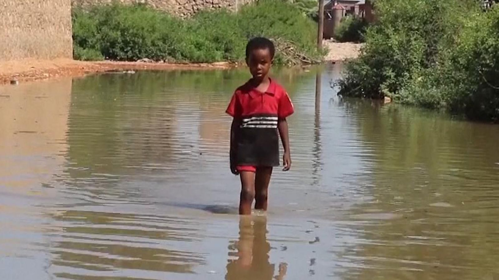 The Somali town of Beledweyne has severely flooded after the Shebelle ...