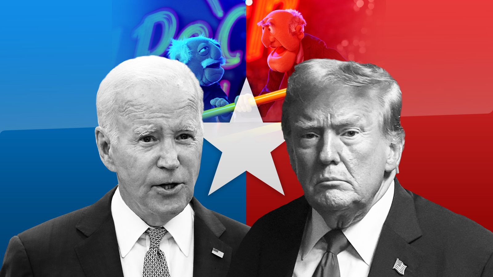 Adam Boulton: ‘Like these outdated guys on The Muppets’ – dangerous signal for democracy as Trump and Biden name photographs on how they are going to debate