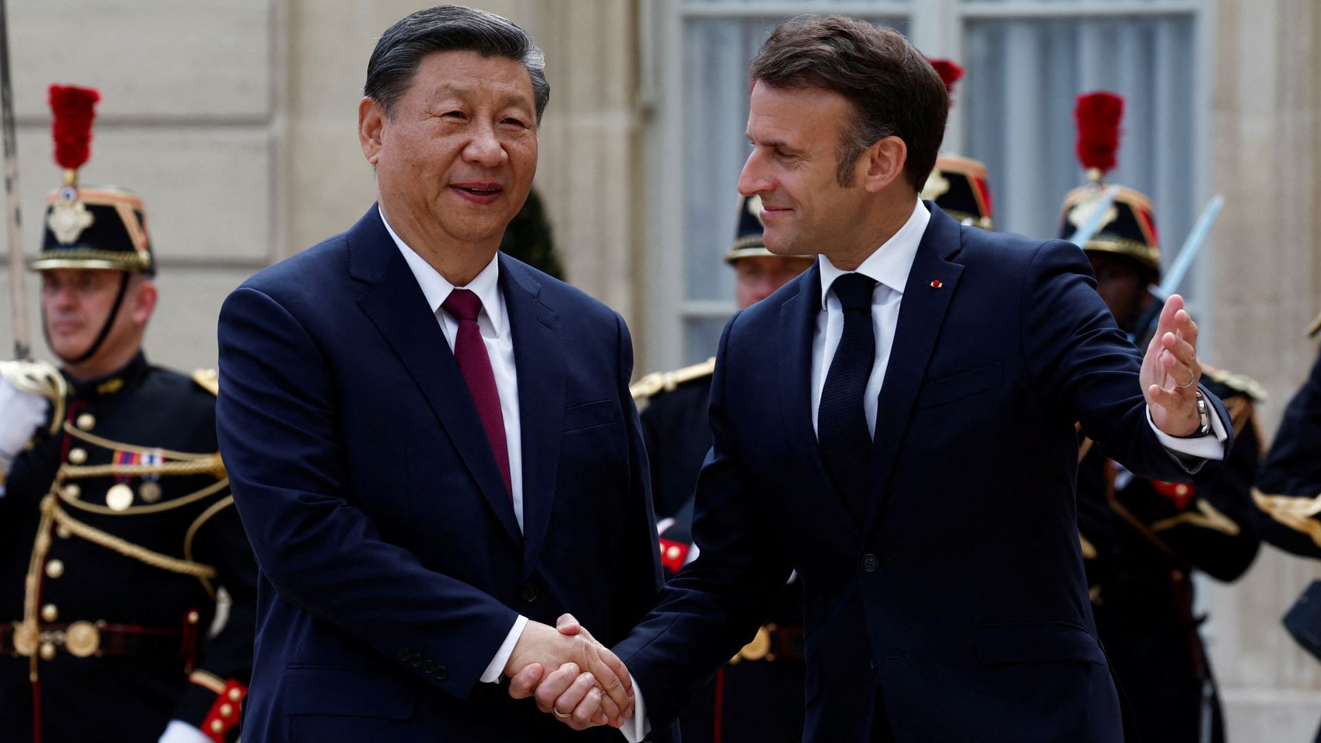 Tough talks ahead as China's president begins European trip in Paris