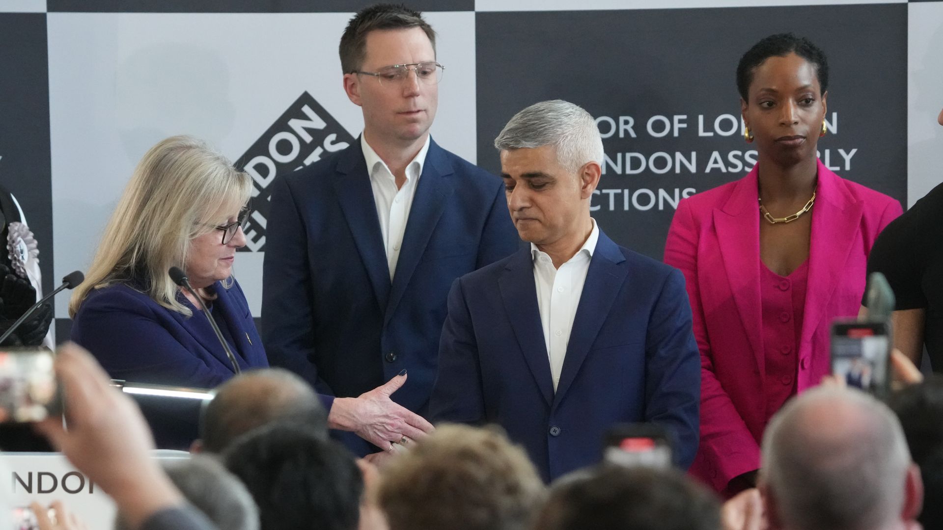 Sadiq Khan secures convincing win over Tory rival in London mayoral race...