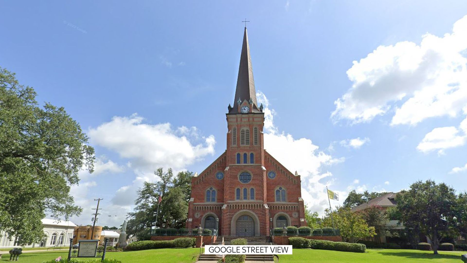 Worshippers stop teenage boy armed with rifle from entering church full of children