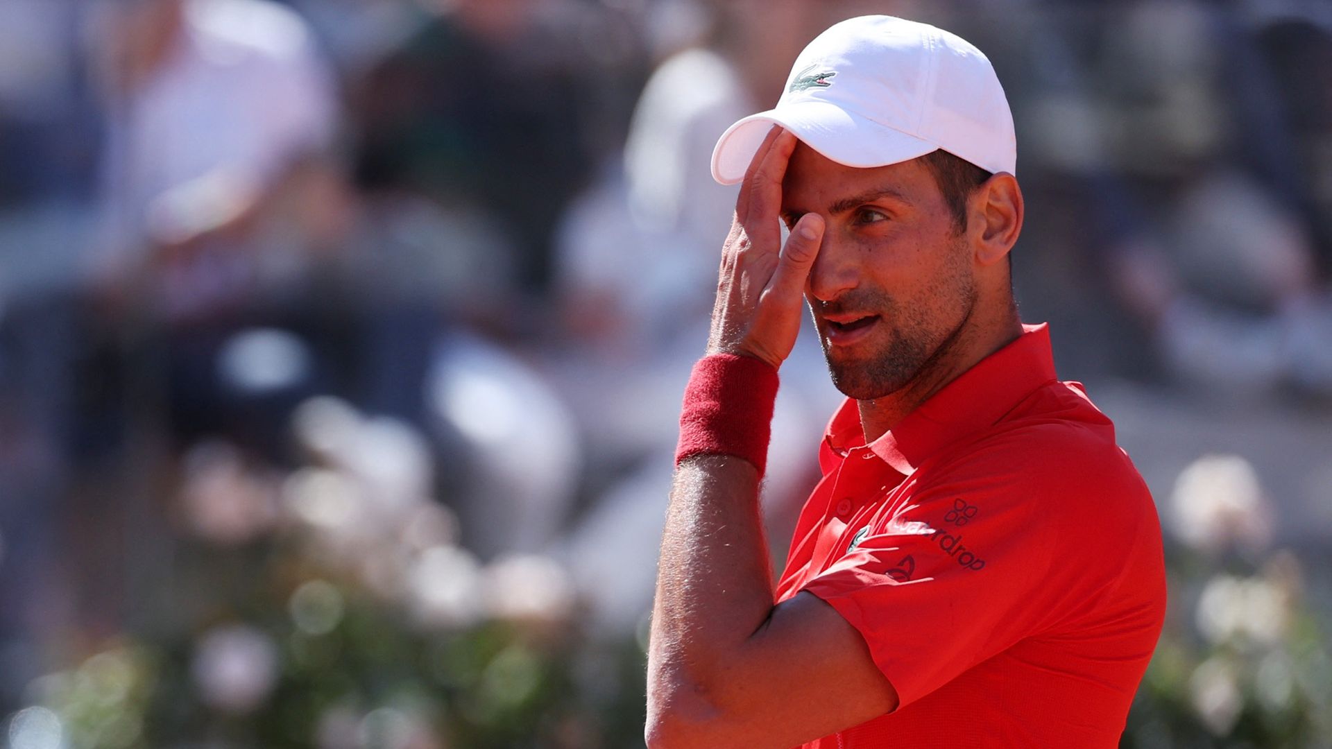 'Nausea, dizziness, blood': Djokovic to have tests after bottle strike and shock loss