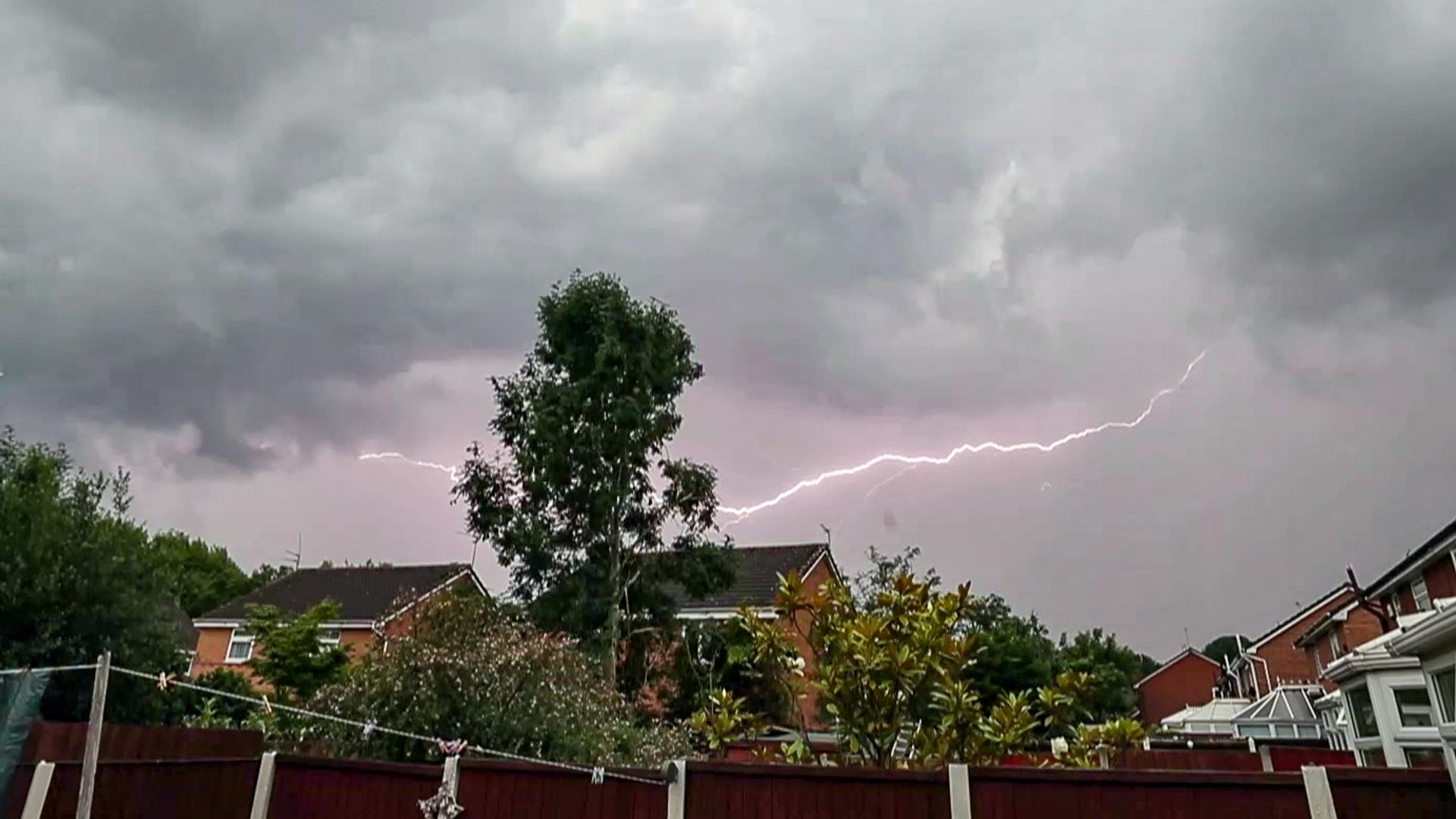 Thunderstorm warning for parts of England and Wales today - with risk of sudden flooding