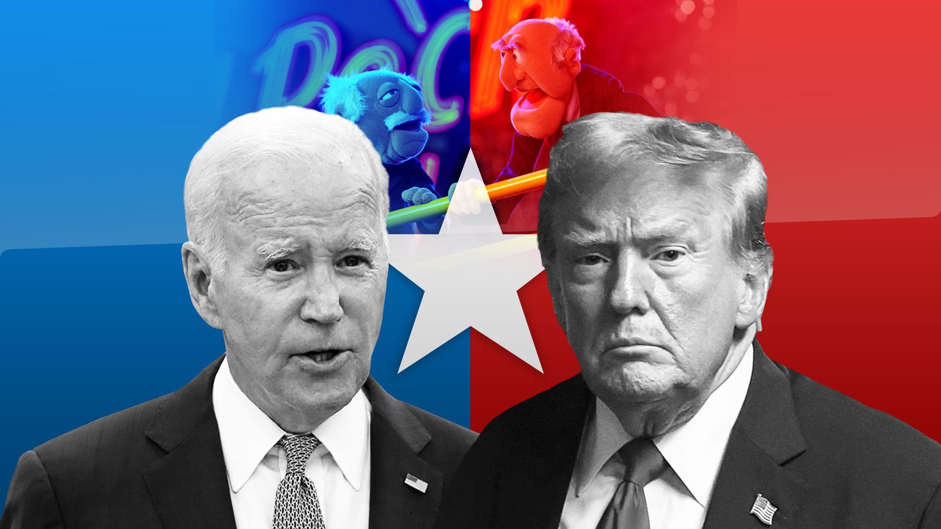 Bad sign for democracy that Biden and Trump debate compared to The Muppet Show | Adam Boulton