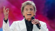 Singer Barry Manilow performs during the &#39;We Love NYC: The Homecoming Concert&#39; at Central Park in New York City in 2021. Pic: Reuters
