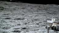 The far side of the moon, photographed by China&#39;s Chang&#39;e-4 probe. Pic: CNSA/Techniques Spatiales