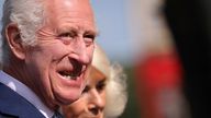 King Charles and Queen Camilla arrive for a visit to the RHS Chelsea Flower Show.
Pic PA