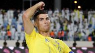 Cristiano Ronaldo. Pic: Reuters