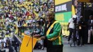 President of the African National Congress (ANC) Cyril Ramaphosa. Pic: Reuters