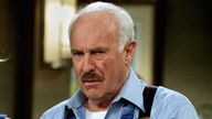 Dabney Coleman appears on the set of "Courting Alex" on 25 January 2006. Pic: AP