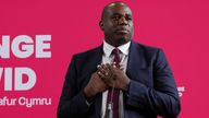 Shadow Foreign Secretary David Lammy attends a Welsh Labour general election campaign event in Abergavenny, Wales.
Pic Reuters