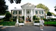 Graceland mansion in Memphis, Tennessee. Pic: Reuters