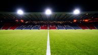 A general view of the stadium ahead of the UEFA Women&#39;s Nations League Group A1 match at Hampden Park, Glasgow. Picture date: Tuesday December 5, 2023.
