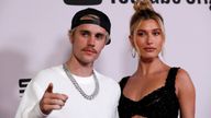 Singer Justin Bieber and his wife Hailey Baldwin pose at the premiere for the documentary television series "Justin Bieber: Seasons" in Los Angeles, California, U.S., January 27, 2020. REUTERS/Mario Anzuoni