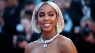 Kelly Rowland at the premiere of Marcello Mio at the Cannes Film Festival. Pic: Reuters