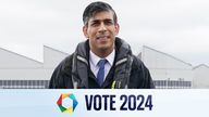 Rishi Sunak. Pic:  Stefan Rousseau/PA 