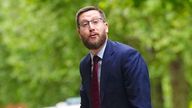 Cabinet Secretary Simon Case arrives to give evidence to the UK Covid-19 Inquiry at Dorland House in London, regarding core UK decision making and political governance. Picture date: Thursday May 23, 2024.
