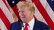 Republican presidential candidate and former U.S. President Donald Trump gestures as he speaks during a press conference, the day after a guilty verdict in his criminal trial over charges that he falsified business records to conceal money paid to silence porn star Stormy Daniels in 2016, at Trump Tower in New York City, U.S., May 31, 2024. REUTERS/Brendan McDermid
