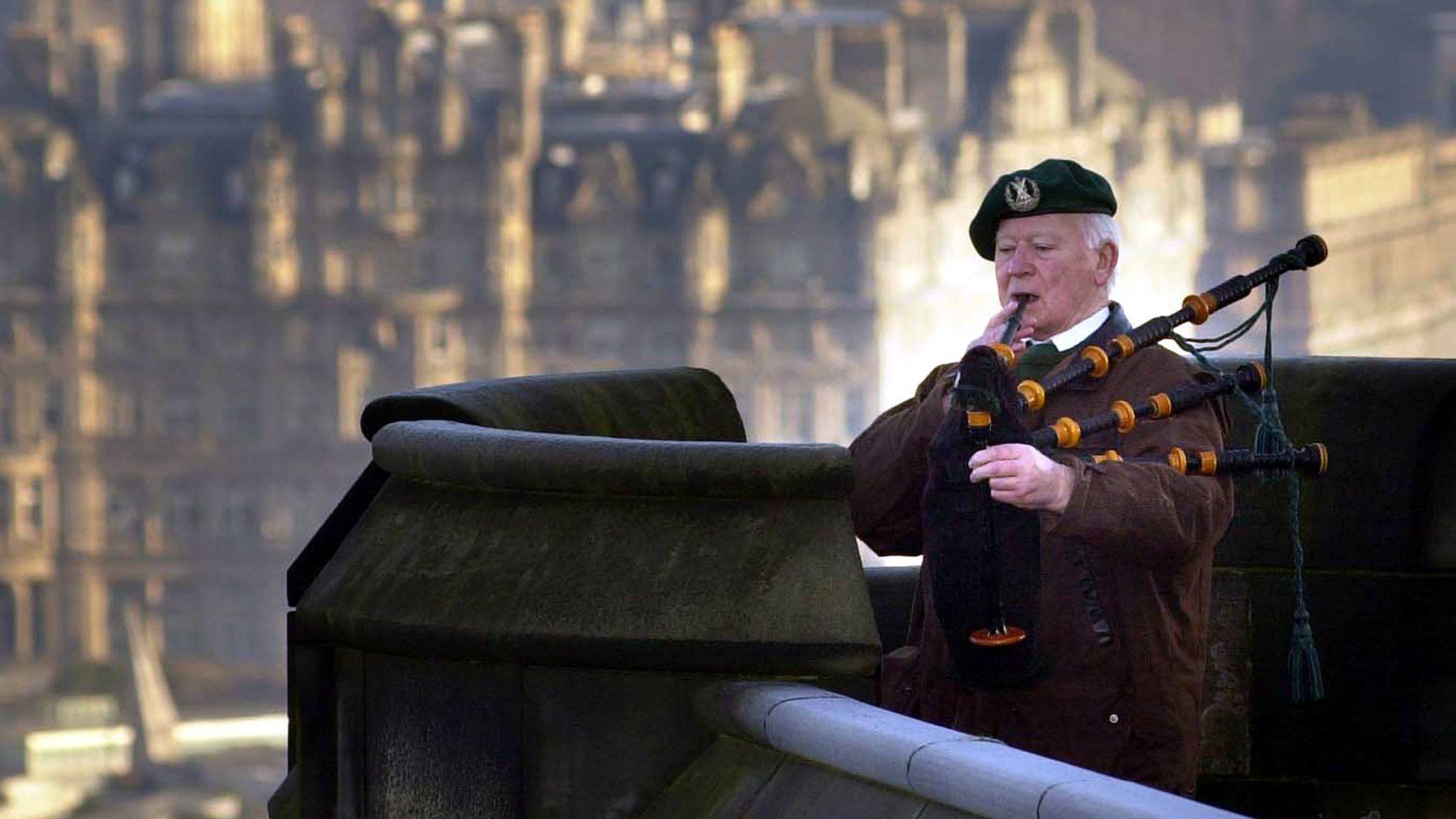 The legacy of the Mad Piper who played bagpipes on DDay beaches UK