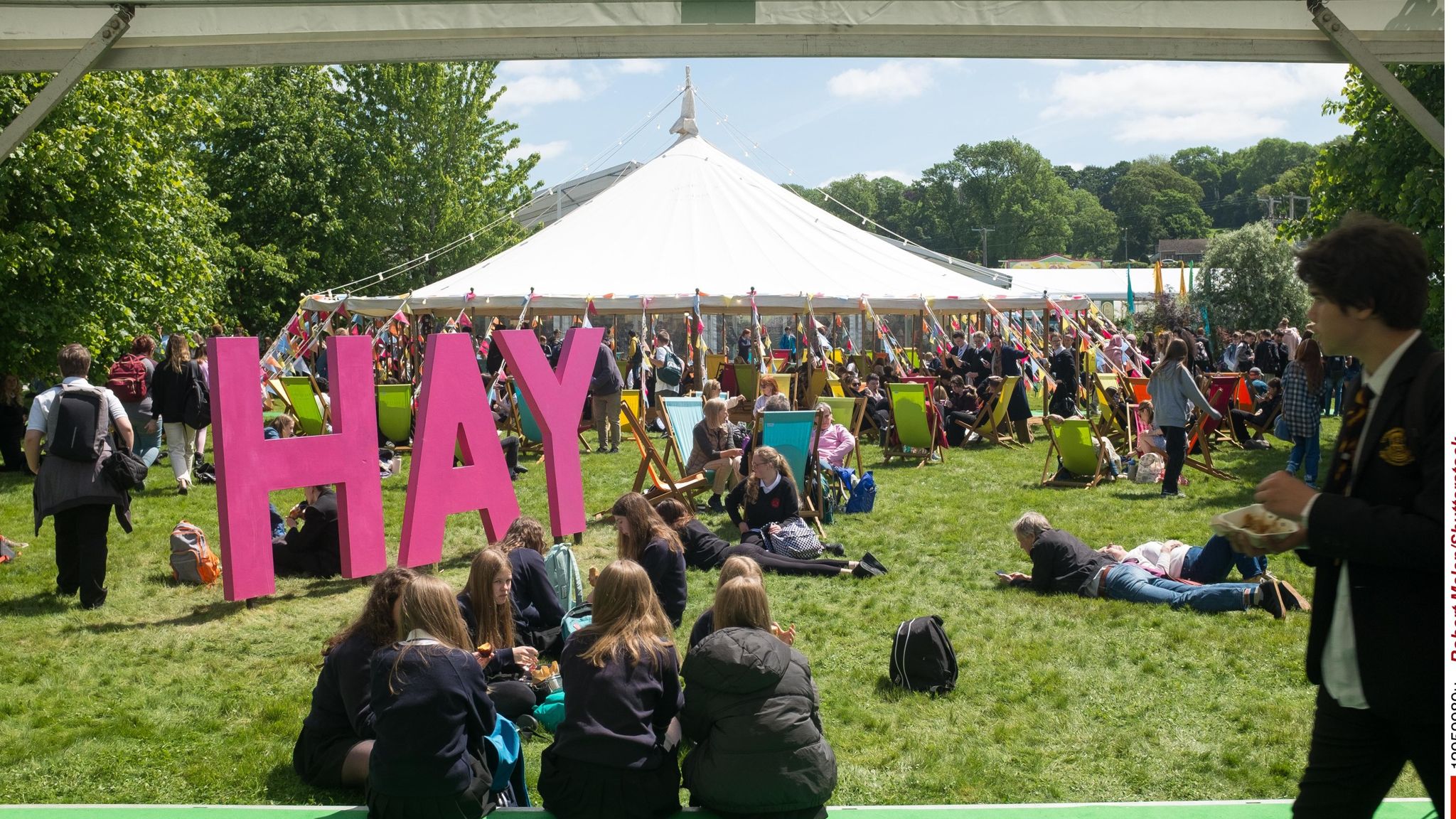 Hay Festival drops sponsor over alleged links to fossil fuel and