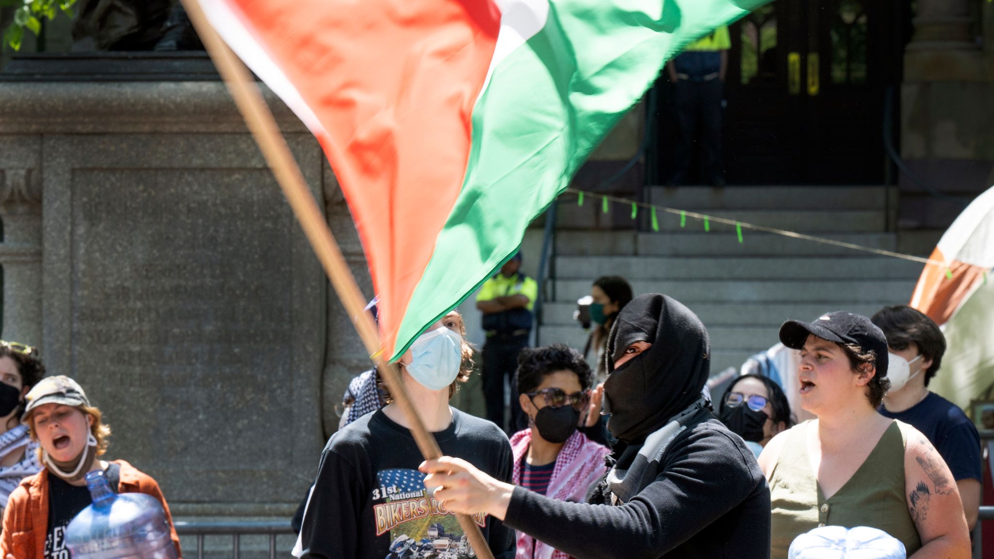 In pictures: The wave of protests against Gaza war at universities