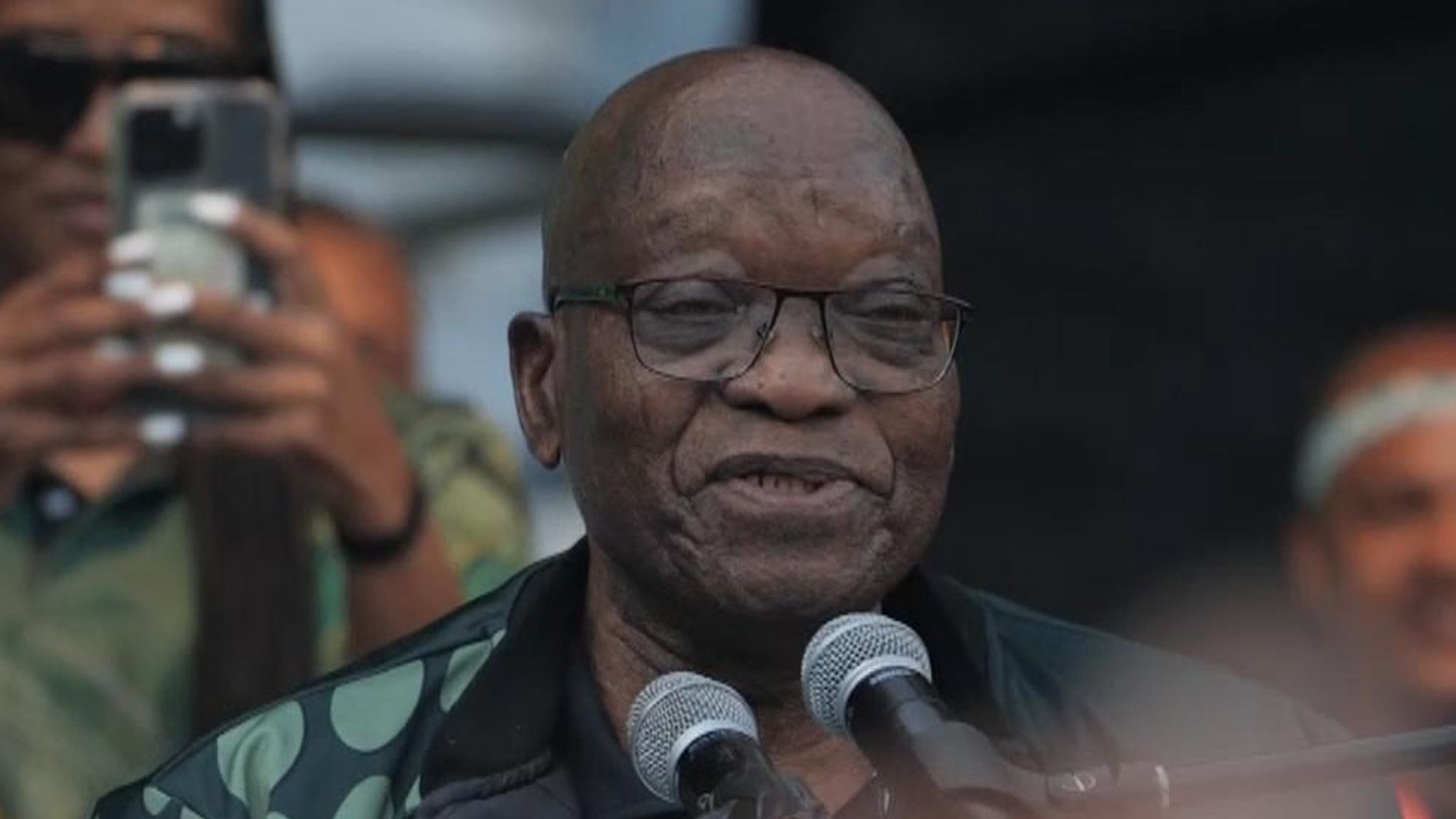 South Africa Elections Former President Jacob Zuma Cites Mandela As He