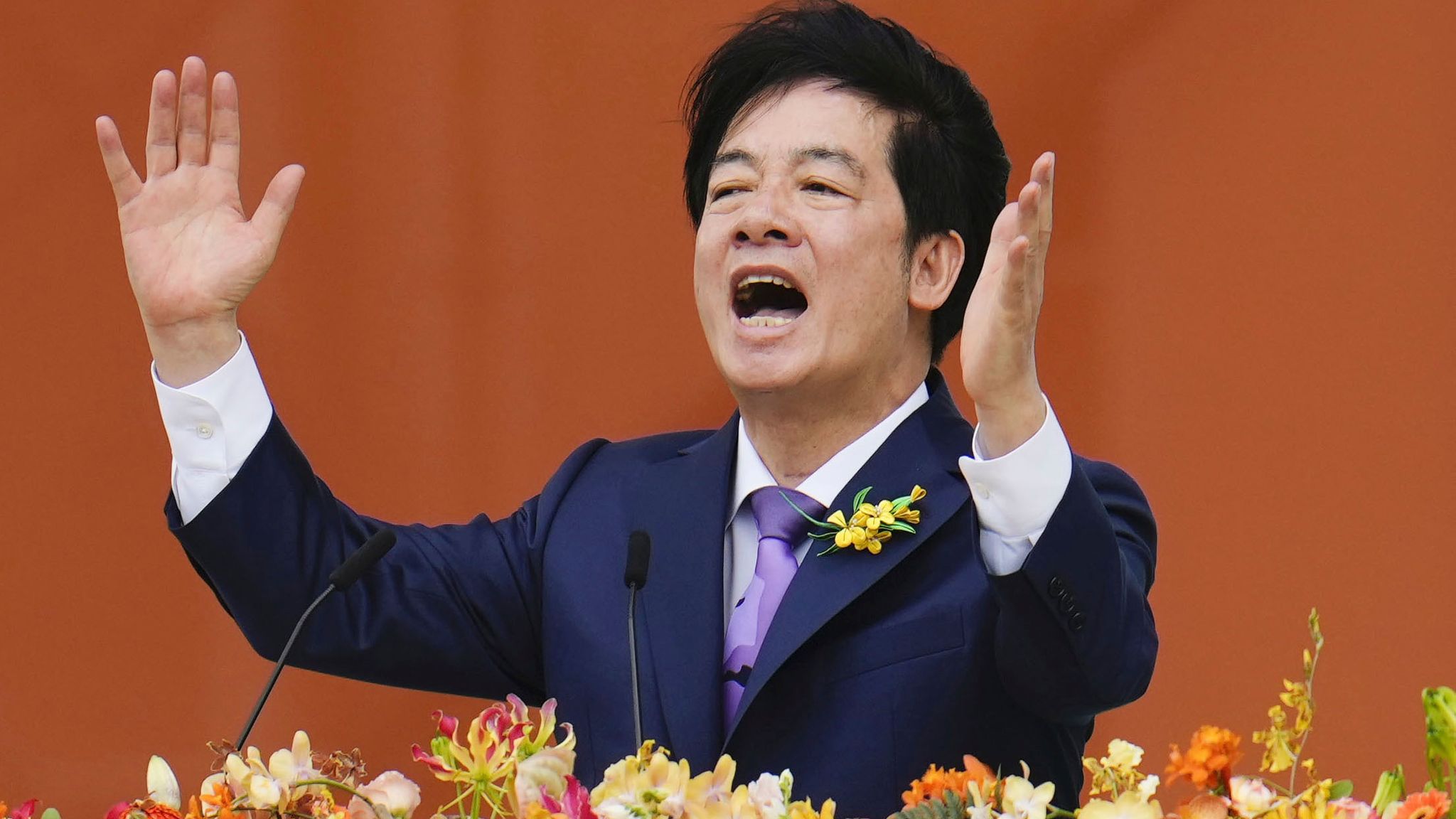 Taiwan's new president William Lai urges China to 'stop' making threats ...