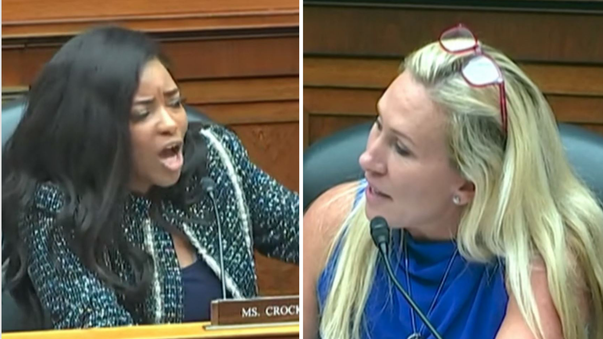 Explosive row breaks out in US Congress over 'fake eyelashes' | US News |  Sky News