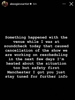 Olivia Rodrigo's Manchester Co-op Live gigs cancelled as venue faces