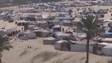 People in eastern Rafah were told to move to Muwasi, an Israeli-declared humanitarian area near the coast
