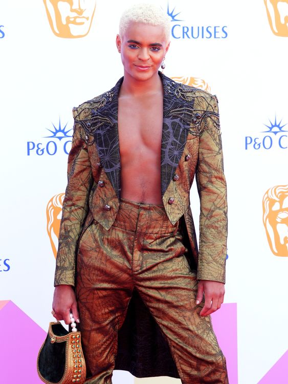 Layton Williams attending the BAFTA TV Awards 2024, at the Royal Festival Hall in London. Picture date: Sunday May 12, 2024. Pic: Ian West/PA

