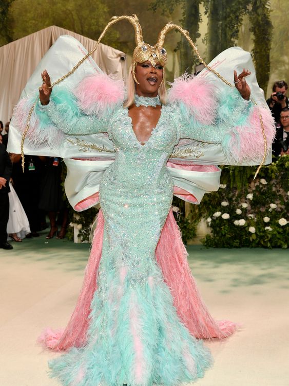 J. Harrison Ghee attends The Metropolitan Museum of Art&#39;s Costume Institute benefit gala celebrating the opening of the "Sleeping Beauties: Reawakening Fashion" exhibition on Monday, May 6, 2024, in New York. (Photo by Evan Agostini/Invision/AP)