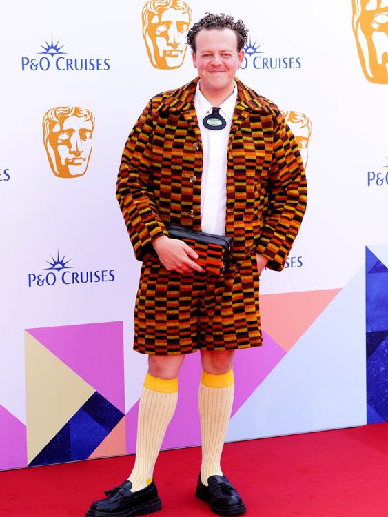 Jack Rooke attending the BAFTA TV Awards 2024, at the Royal Festival Hall in London. Picture date: Sunday May 12, 2024. PA Photo. See PA story SHOWBIZ Bafta. Photo credit should read: Ian West/PA Wire