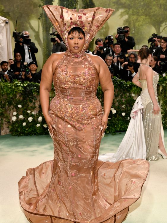 Lizzo attends The Metropolitan Museum of Art&#39;s Costume Institute benefit gala celebrating the opening of the "Sleeping Beauties: Reawakening Fashion" exhibition on Monday, May 6, 2024, in New York. (Photo by Evan Agostini/Invision/AP)
