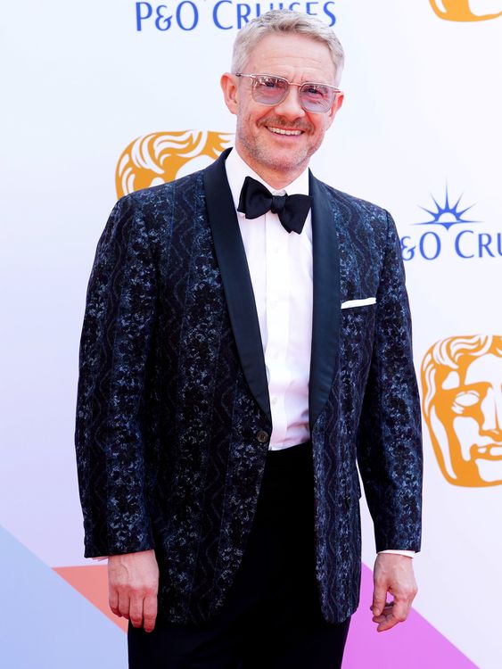 Martin Freeman at the TV BAFTAs 2024. Pic: PA