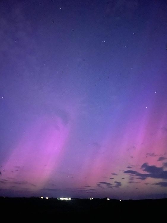 Northern Lights from Scotland. Pic: Sarah Mills