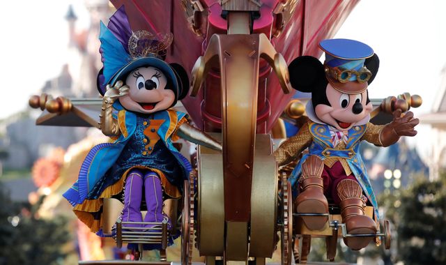 Disneyland: Performers who bring characters such as Mickey Mouse and Snow White to... - Vimarsana News
