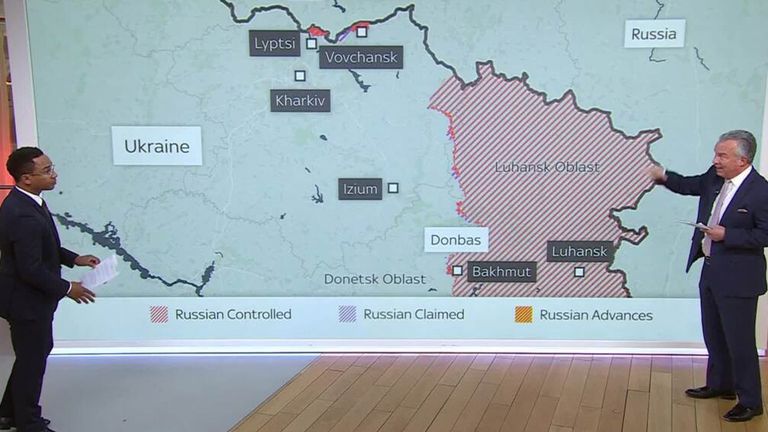 Military analyst Sean Bell gives his latest analysis on Russia&#39;s surprise attack on the country&#39;s northeastern region over the weekend. 
