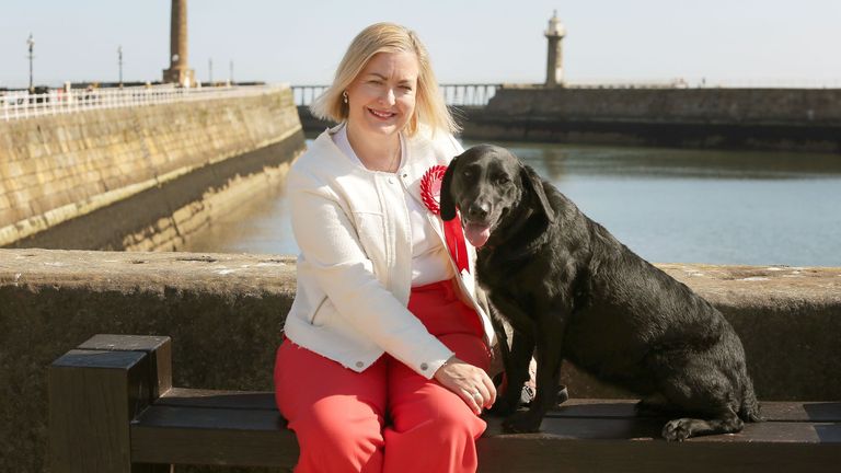 Alison Hume, a TV writer, is standing for election in Scarborough and Whitby