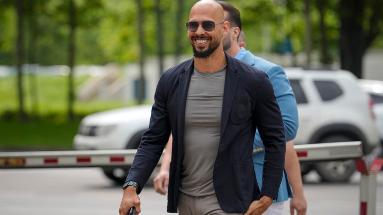 Andrew Tate allowed to leave Romania while awaiting trial court rules