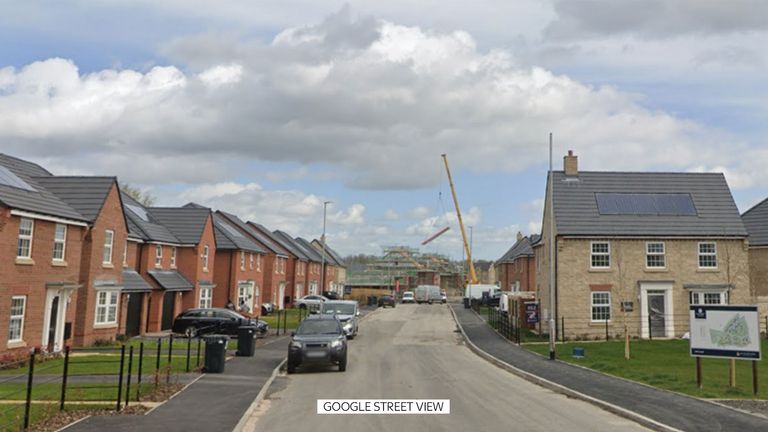 The incident happened on Roadtrain Avenue in Leyland, Lancashire