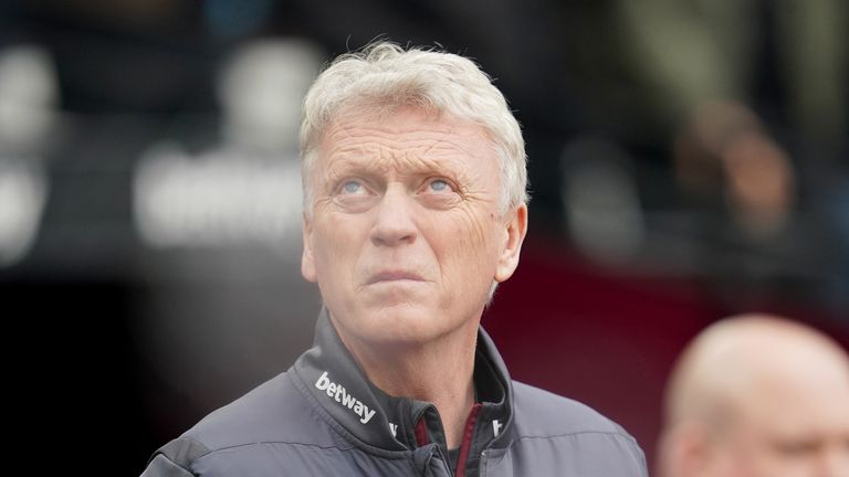 West Ham United manager David Moyes ahead of the Premier League match at the London Stadium. Picture date: Saturday April 27, 2024.

