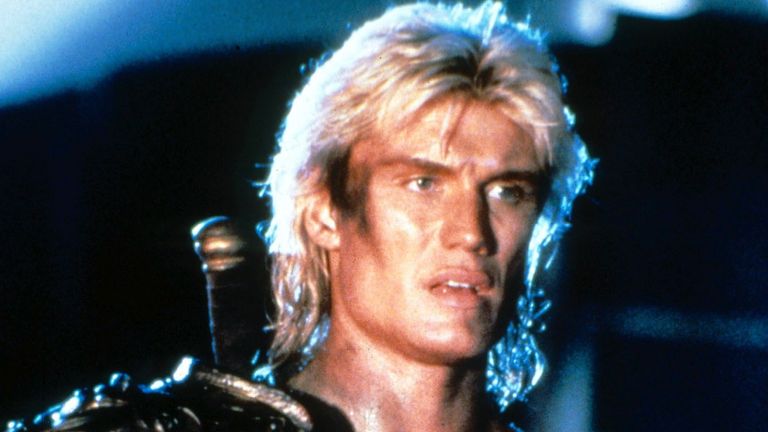Dolph Lundgren in Masters Of The Universe in 1987. Pic: Rex Features