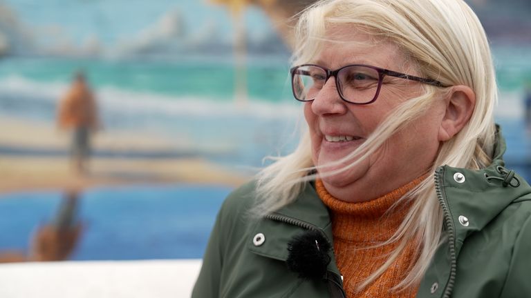 In a surprising move Mandy then told us she is a distant cousin of Conservative MP Jacob Rees Mogg 