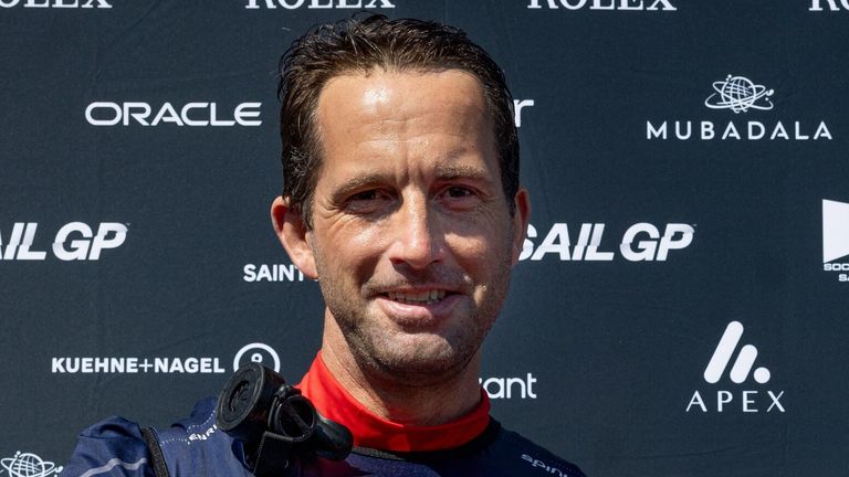 Ben Ainslie, former Emirates Great Britain SailGP team driver.  Photo: PA
