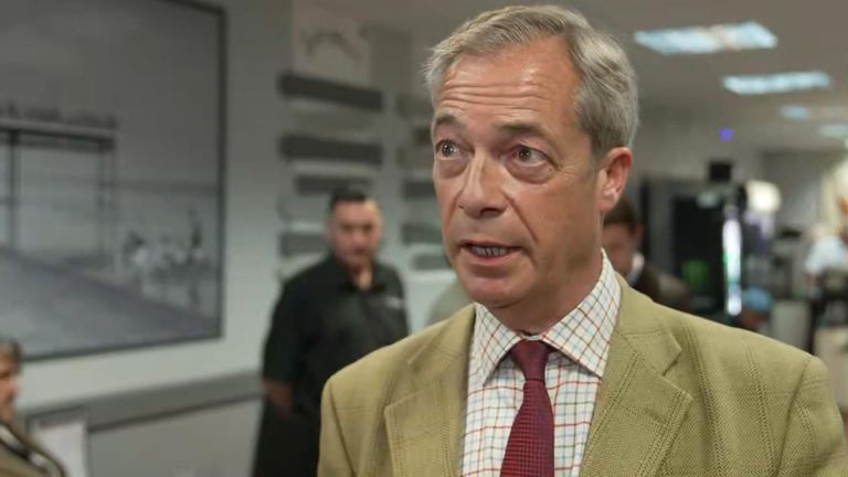 trump farage skegness reform interview trial court guilty